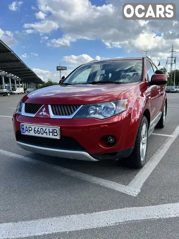 Позашляховик / Кросовер Mitsubishi Outlander 2009 2.4 л. Варіатор обл. Запорізька, Запоріжжя - Фото 1/21