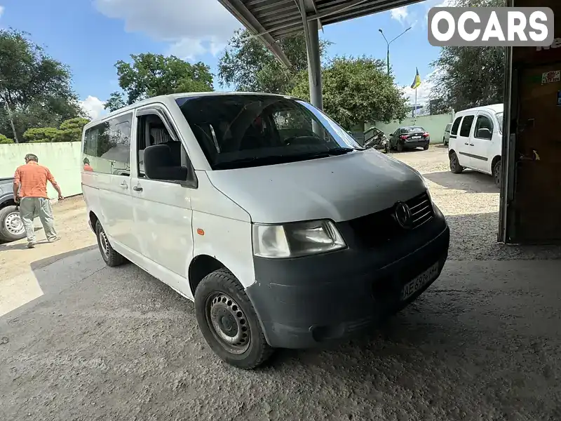 Минивэн Volkswagen Transporter 2004 1.9 л. Ручная / Механика обл. Днепропетровская, location.city.sursko_lytovske - Фото 1/10