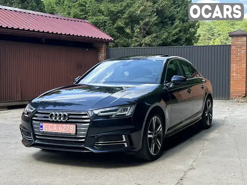 Седан Audi A4 2017 1.98 л. Автомат обл. Львівська, Львів - Фото 1/17