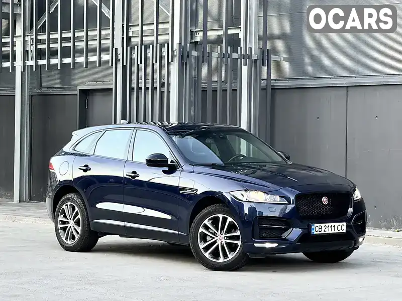 Внедорожник / Кроссовер Jaguar F-Pace 2017 2 л. Автомат обл. Киевская, Киев - Фото 1/21