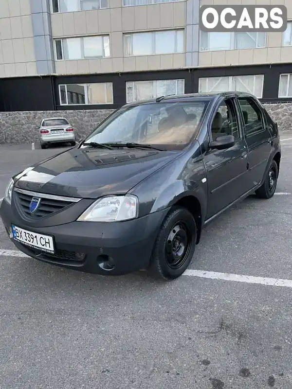 Седан Dacia Logan 2007 1.39 л. Ручна / Механіка обл. Хмельницька, Кам'янець-Подільський - Фото 1/15