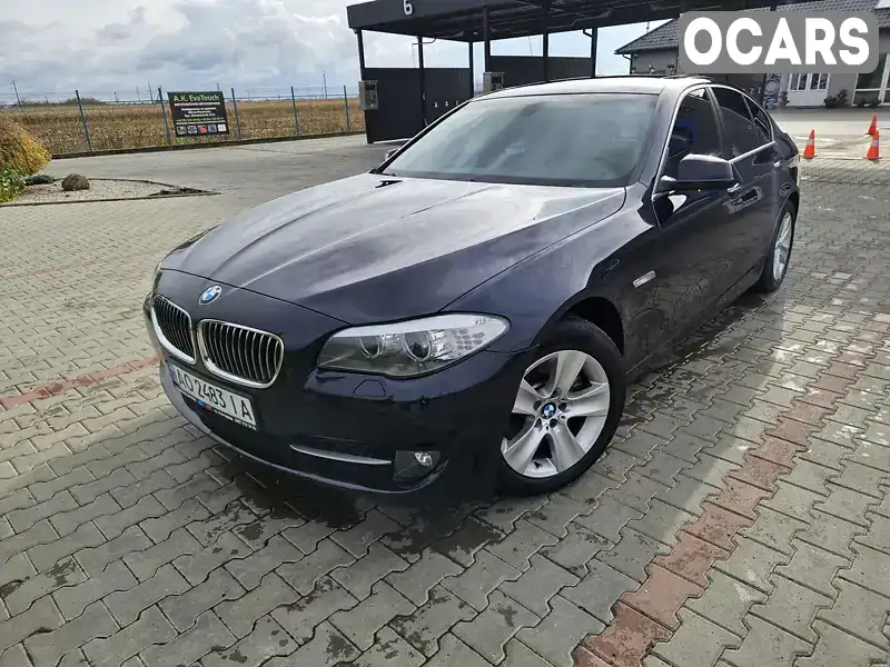 Седан BMW 5 Series 2013 2 л. Автомат обл. Закарпатська, Ужгород - Фото 1/8