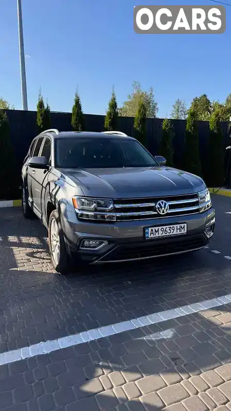 Внедорожник / Кроссовер Volkswagen Atlas 2018 3.6 л. Автомат обл. Житомирская, Коростень - Фото 1/21