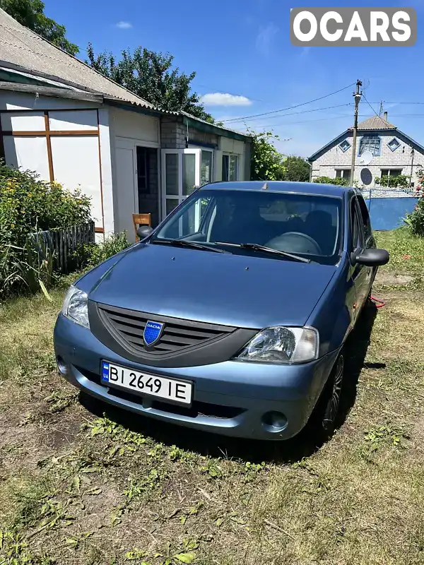 Седан Dacia Logan 2007 1.39 л. Ручна / Механіка обл. Полтавська, Кременчук - Фото 1/15