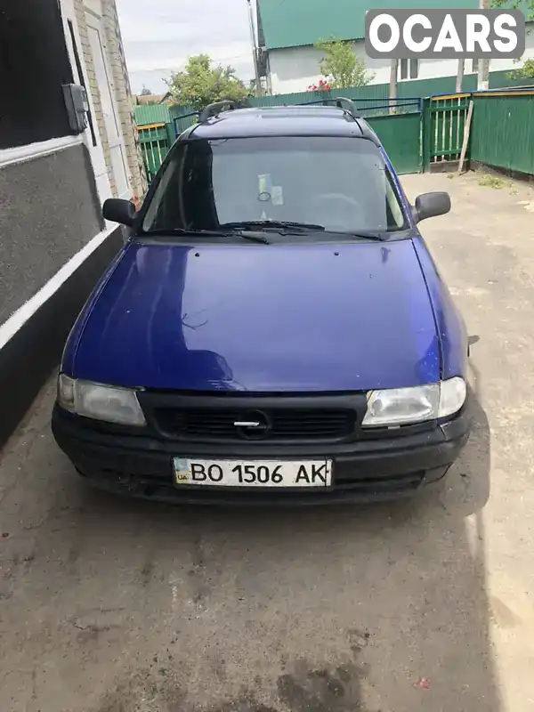 Универсал Opel Astra 1995 1.6 л. Ручная / Механика обл. Хмельницкая, location.city.antoniny - Фото 1/10