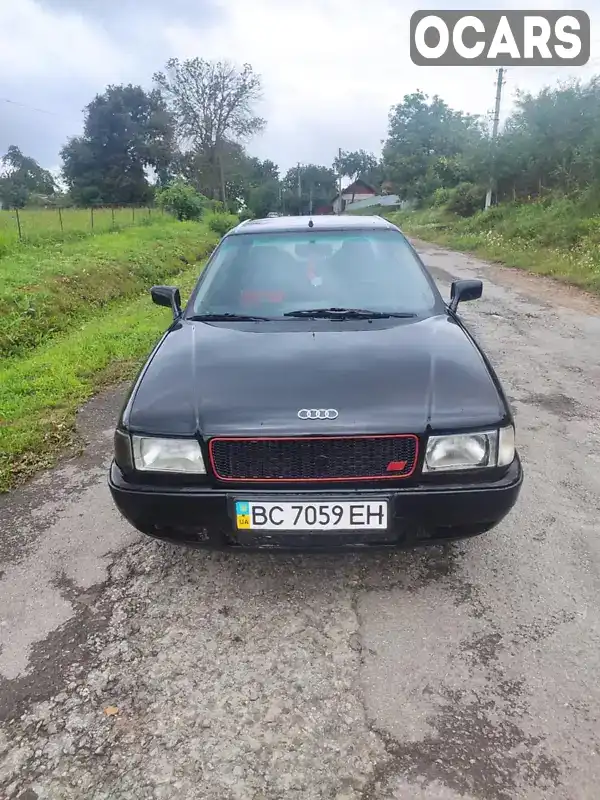 Седан Audi 80 1988 1.8 л. Ручна / Механіка обл. Тернопільська, Заліщики - Фото 1/12