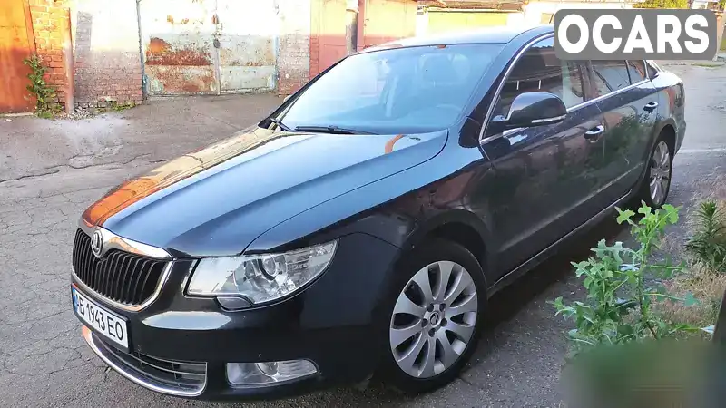 Ліфтбек Skoda Superb 2009 1.9 л. Ручна / Механіка обл. Вінницька, Вінниця - Фото 1/13