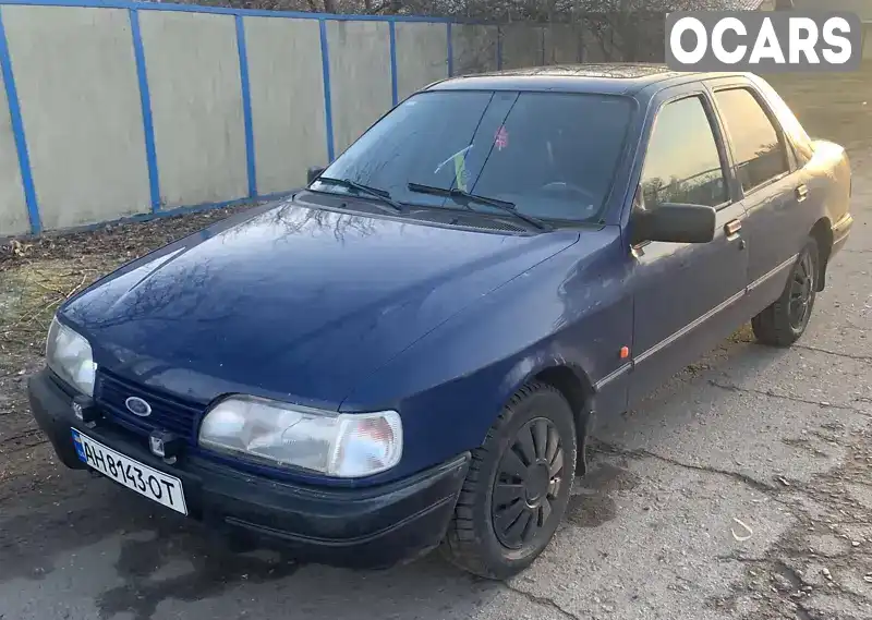 Седан Ford Sierra 1991 2 л. Ручная / Механика обл. Донецкая, Александровка - Фото 1/8