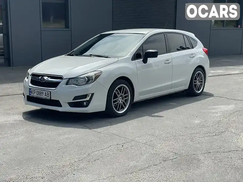 Хэтчбек Subaru Impreza 2015 2 л. Автомат обл. Днепропетровская, Днепр (Днепропетровск) - Фото 1/13