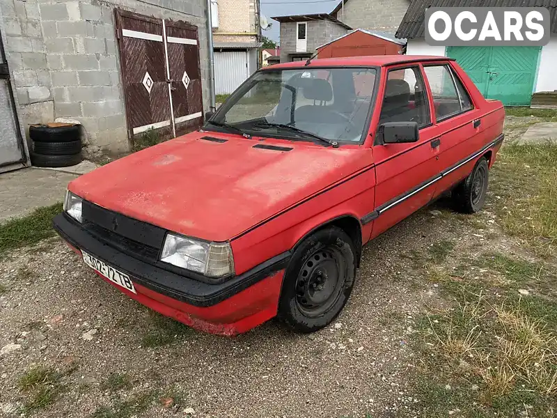 Седан Renault 9 1988 1.3 л. Ручная / Механика обл. Тернопольская, location.city.khorostkiv - Фото 1/6