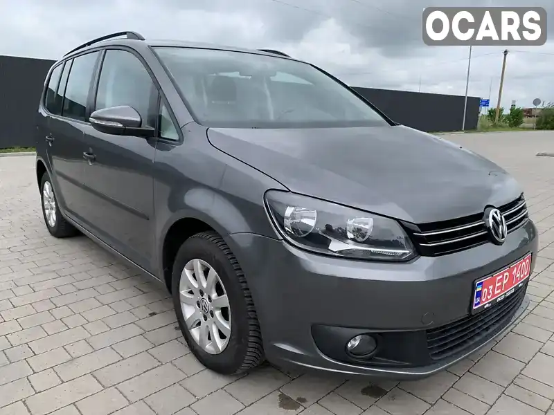 Мінівен Volkswagen Touran 2013 1.6 л. Ручна / Механіка обл. Тернопільська, Козова - Фото 1/21