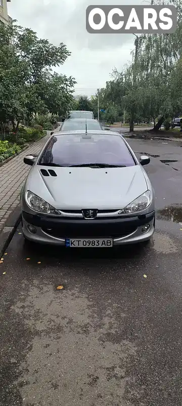 Кабріолет Peugeot 206 2002 1.59 л. Автомат обл. Івано-Франківська, Івано-Франківськ - Фото 1/7