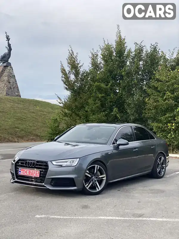 Седан Audi A4 2017 1.98 л. Автомат обл. Житомирська, Житомир - Фото 1/21