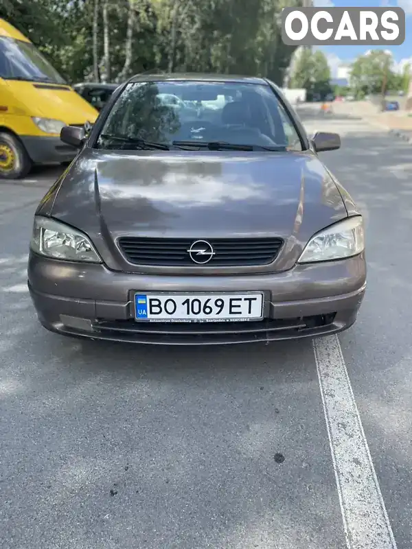 Хэтчбек Opel Astra 1999 1.6 л. Ручная / Механика обл. Тернопольская, Тернополь - Фото 1/12