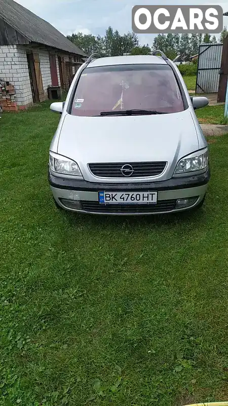 Мінівен Opel Zafira 2001 1.8 л. Ручна / Механіка обл. Рівненська, Дубровиця - Фото 1/6