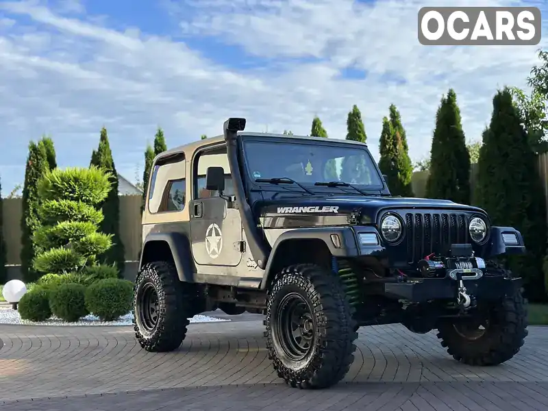 Внедорожник / Кроссовер Jeep Wrangler 2000 2.46 л. Ручная / Механика обл. Закарпатская, Мукачево - Фото 1/21