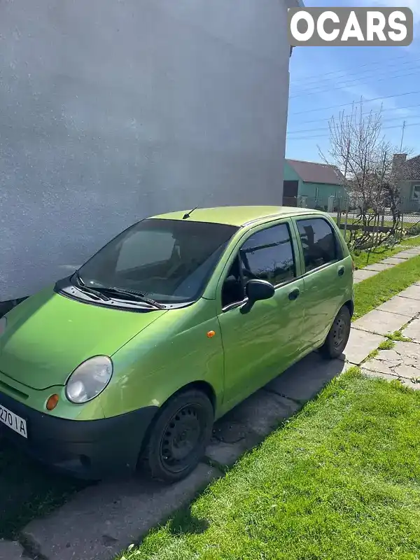 Хетчбек Daewoo Matiz 2006 0.8 л. Автомат обл. Волинська, Іваничі - Фото 1/14