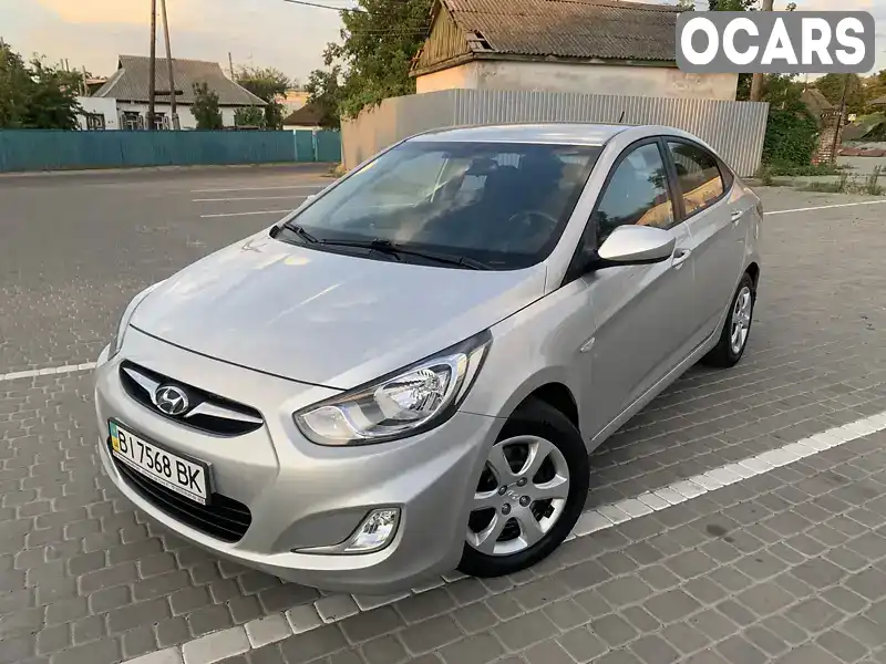 Седан Hyundai Accent 2011 1.4 л. Ручная / Механика обл. Полтавская, Козельщина - Фото 1/21