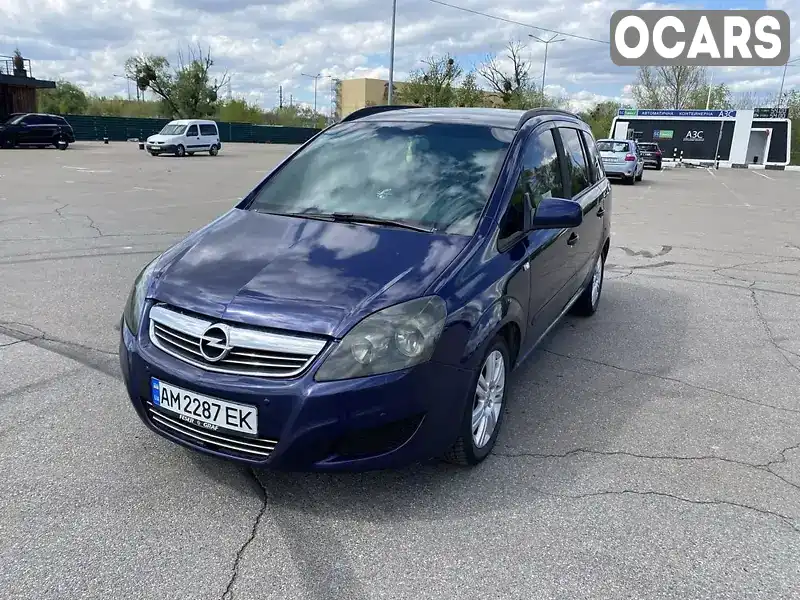 Минивэн Opel Zafira 2010 1.7 л. Ручная / Механика обл. Черкасская, Звенигородка - Фото 1/9