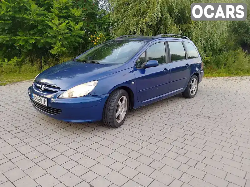 Универсал Peugeot 307 2004 2 л. Ручная / Механика обл. Львовская, location.city.novyi_yarychiv - Фото 1/14