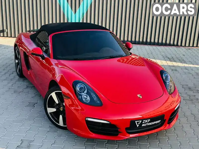 Родстер Porsche Boxster 2015 2.71 л. Автомат обл. Закарпатская, Мукачево - Фото 1/21