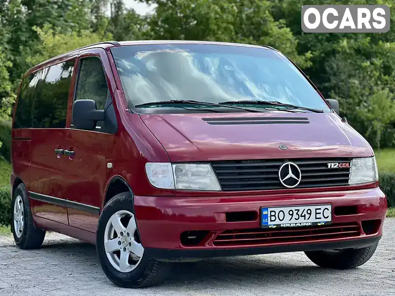 Минивэн Mercedes-Benz Vito 2002 2.15 л. Ручная / Механика обл. Тернопольская, Зборов - Фото 1/21