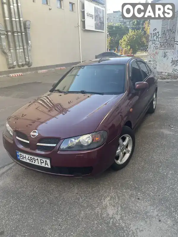 Седан Nissan Almera 2003 1.5 л. Ручна / Механіка обл. Одеська, Одеса - Фото 1/21