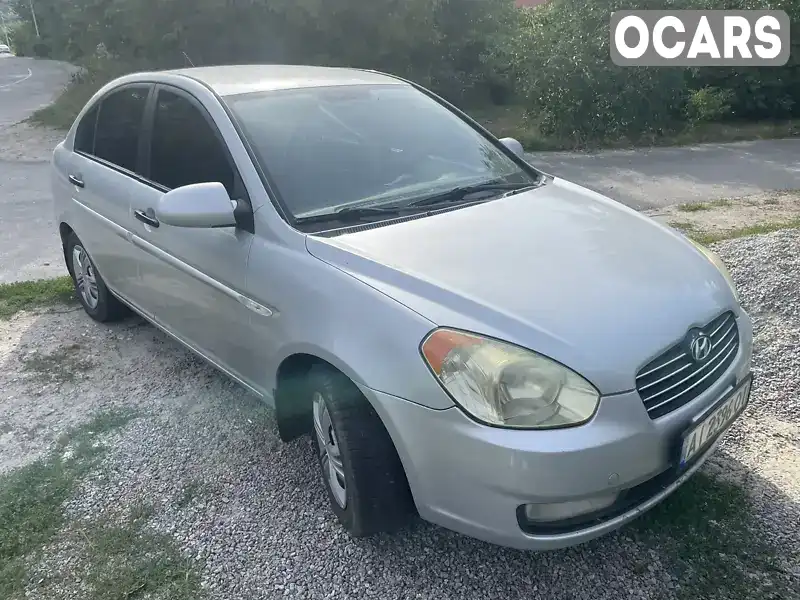 Седан Hyundai Accent 2008 1.6 л. Ручна / Механіка обл. Київська, Обухів - Фото 1/9