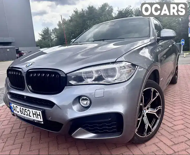 Внедорожник / Кроссовер BMW X6 2015 3 л. Автомат обл. Волынская, Нововолынск - Фото 1/21