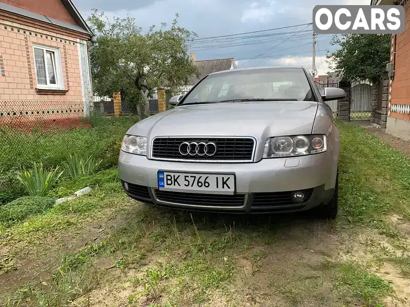 Седан Audi A4 2002 2.39 л. Автомат обл. Ровенская, Костополь - Фото 1/14