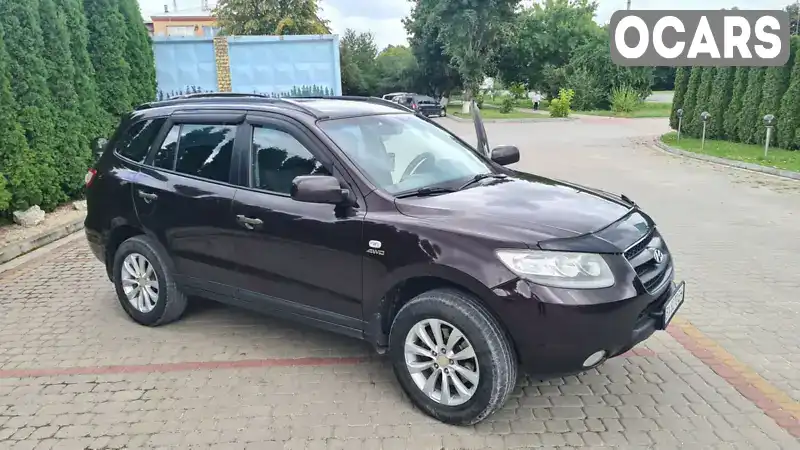 Позашляховик / Кросовер Hyundai Santa FE 2008 2.66 л. Ручна / Механіка обл. Хмельницька, Дунаївці - Фото 1/10