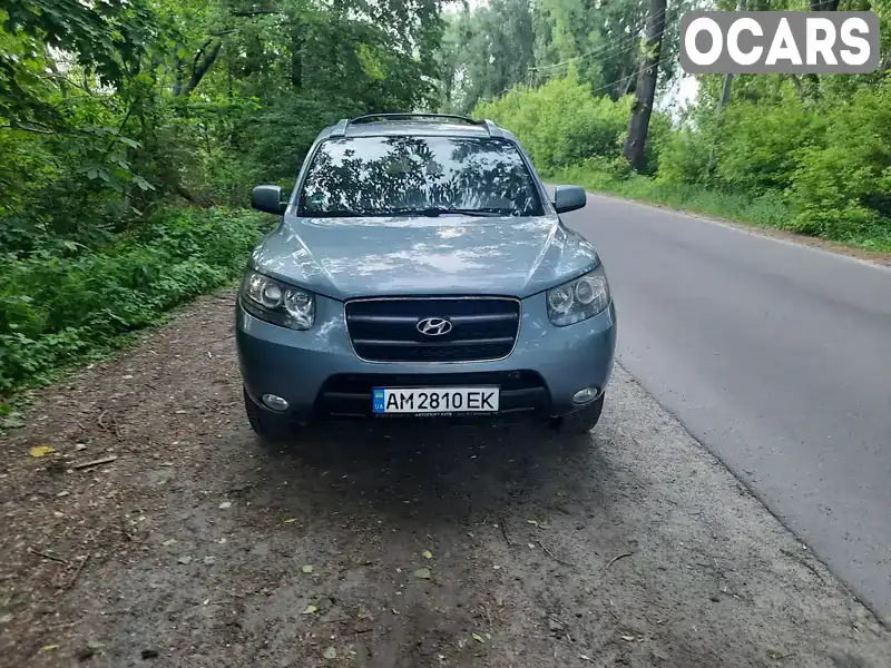 Позашляховик / Кросовер Hyundai Santa FE 2007 2.19 л. Автомат обл. Житомирська, Радомишль - Фото 1/21