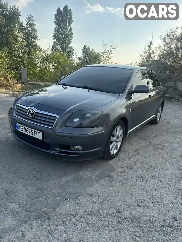 Ліфтбек Toyota Avensis 2004 2 л. Ручна / Механіка обл. Дніпропетровська, Дніпро (Дніпропетровськ) - Фото 1/18