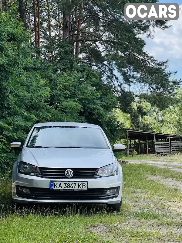 Седан Volkswagen Polo 2017 1.4 л. Автомат обл. Киевская, Переяслав - Фото 1/21