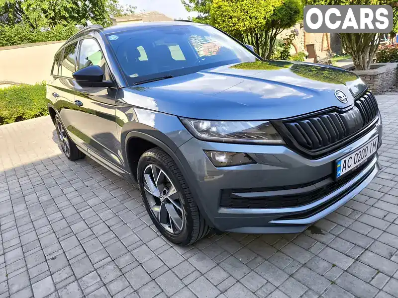 Позашляховик / Кросовер Skoda Kodiaq 2019 1.97 л. Автомат обл. Волинська, Луцьк - Фото 1/21