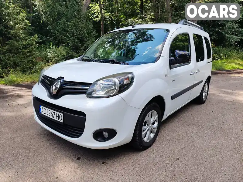 Минивэн Renault Kangoo 2015 1.46 л. Ручная / Механика обл. Волынская, Луцк - Фото 1/21