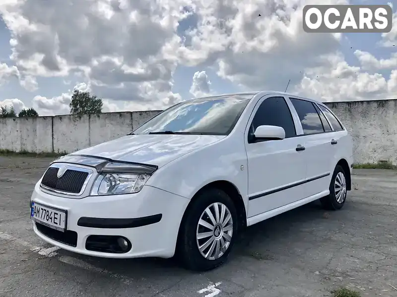 Універсал Skoda Fabia 2006 1.39 л. Ручна / Механіка обл. Житомирська, Звягель - Фото 1/21