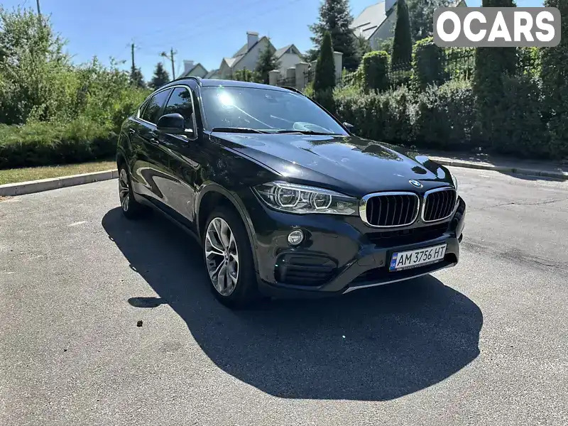 Внедорожник / Кроссовер BMW X6 2015 2.99 л. Автомат обл. Житомирская, Житомир - Фото 1/21