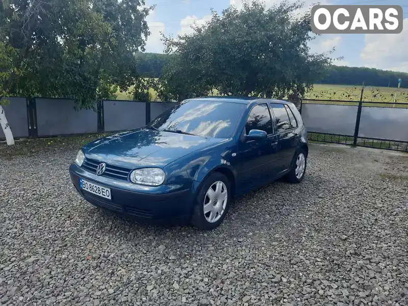 Хетчбек Volkswagen Golf 2002 1.39 л. Ручна / Механіка обл. Тернопільська, Бучач - Фото 1/21