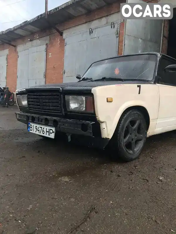 Седан ВАЗ / Lada 2107 1986 1.2 л. Ручная / Механика обл. Полтавская, Полтава - Фото 1/10