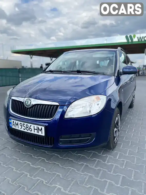 Універсал Skoda Fabia 2009 1.6 л. Ручна / Механіка обл. Житомирська, Житомир - Фото 1/12