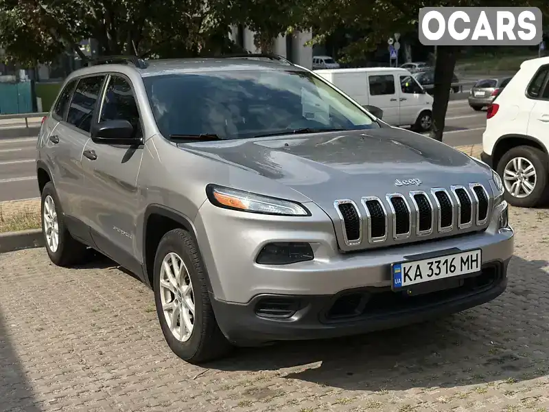 Внедорожник / Кроссовер Jeep Cherokee 2015 2.36 л. Автомат обл. Киевская, Киев - Фото 1/21