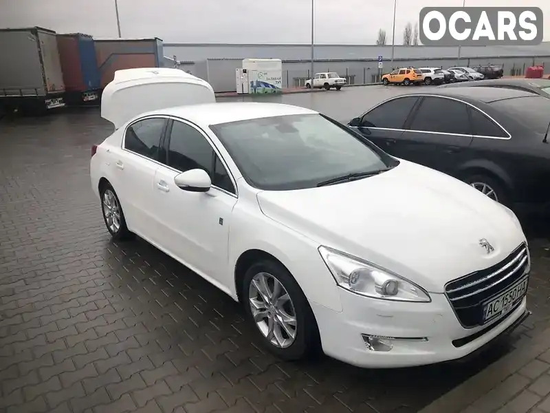 Седан Peugeot 508 2013 2 л. Автомат обл. Волинська, Луцьк - Фото 1/3