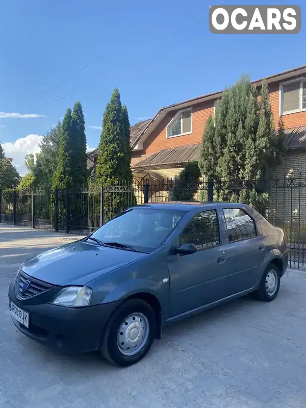 Седан Dacia Logan 2007 1.39 л. обл. Запорожская, Запорожье - Фото 1/11