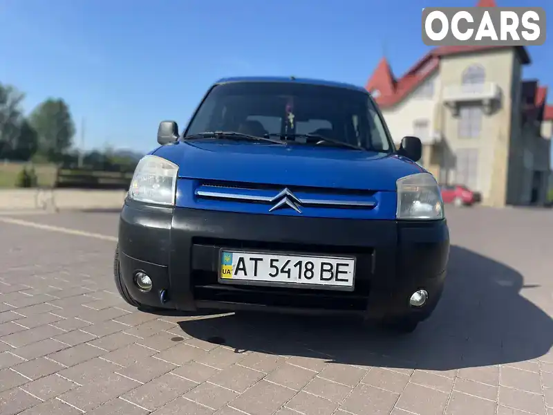 Минивэн Citroen Berlingo 2008 1.6 л. Ручная / Механика обл. Ивано-Франковская, Рожнятов - Фото 1/21