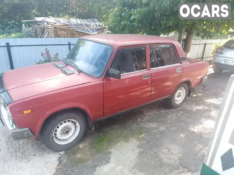 Седан ВАЗ / Lada 2107 2005 1.45 л. обл. Хмельницкая, Староконстантинов - Фото 1/12