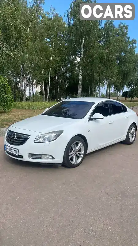 Седан Opel Insignia 2011 1.96 л. Ручная / Механика обл. Житомирская, Житомир - Фото 1/8