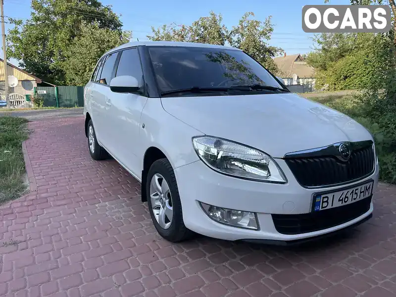 Универсал Skoda Fabia 2013 1.39 л. Ручная / Механика обл. Полтавская, Чутово - Фото 1/21