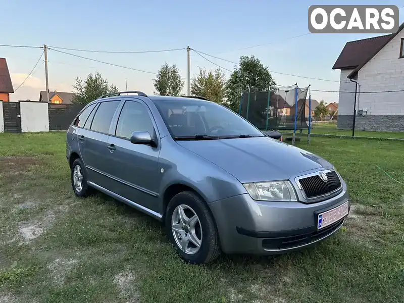 Універсал Skoda Fabia 2004 1.39 л. Ручна / Механіка обл. Волинська, Любешів - Фото 1/21