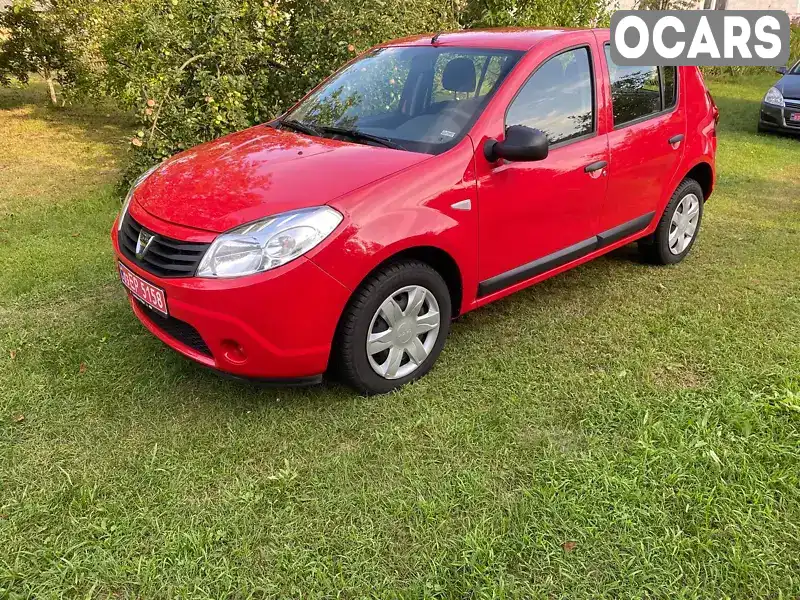 Хэтчбек Dacia Sandero 2010 1.4 л. Ручная / Механика обл. Ровенская, Ровно - Фото 1/21